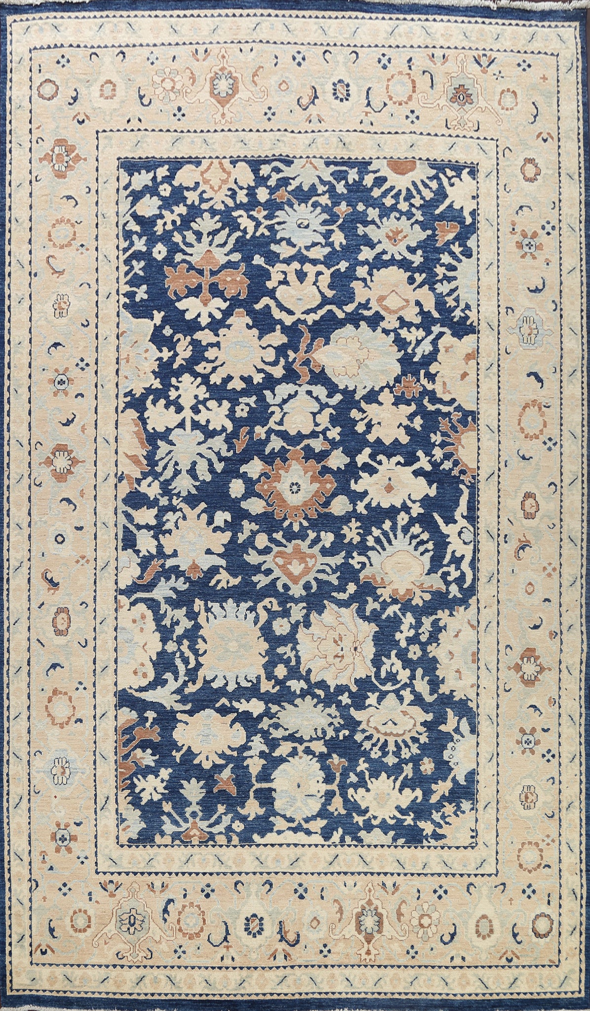 100% Vegetable Dye Sultanabad Oriental Area Rug 9x12