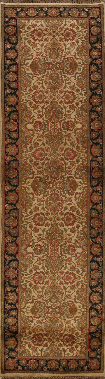 All-Over Floral Agra Oriental Runner Rug 3x10