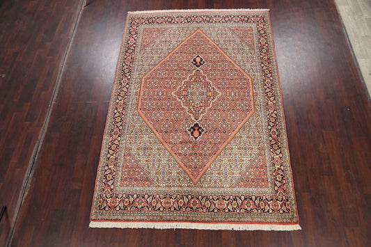 Geometric Bidjar Persian Area Rug 7x10