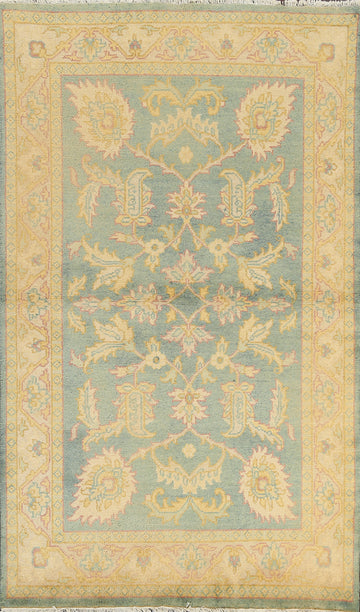 Floral Peshawar Oriental Area Rug 4x7