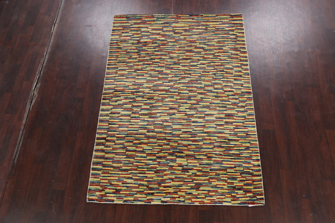 All-Over Modern Moroccan Oriental Area Rug 5x8