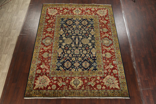 100% Vegetable Dye Kashan Oriental Area Rug 9x12