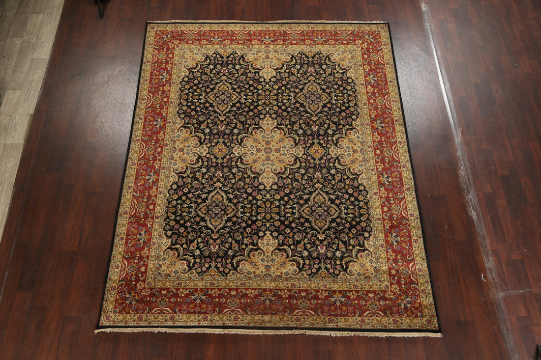 100% Vegetable Dye Floral Sultanabad Ziegler Oriental Area Rug 8x10