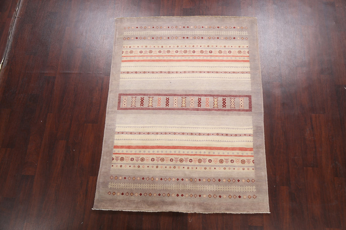 Tribal Geometric IKats Oriental Area Rug 5x7