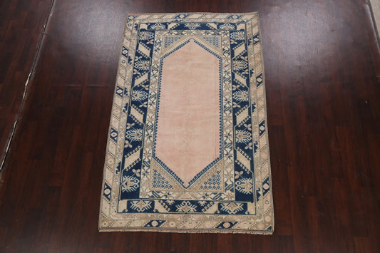 Geometric Anatolian Oriental Area Rug 5x8