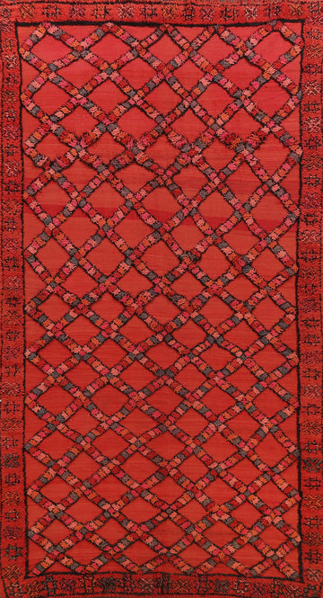 Trellis Moroccan Oriental Area Rug 6x11