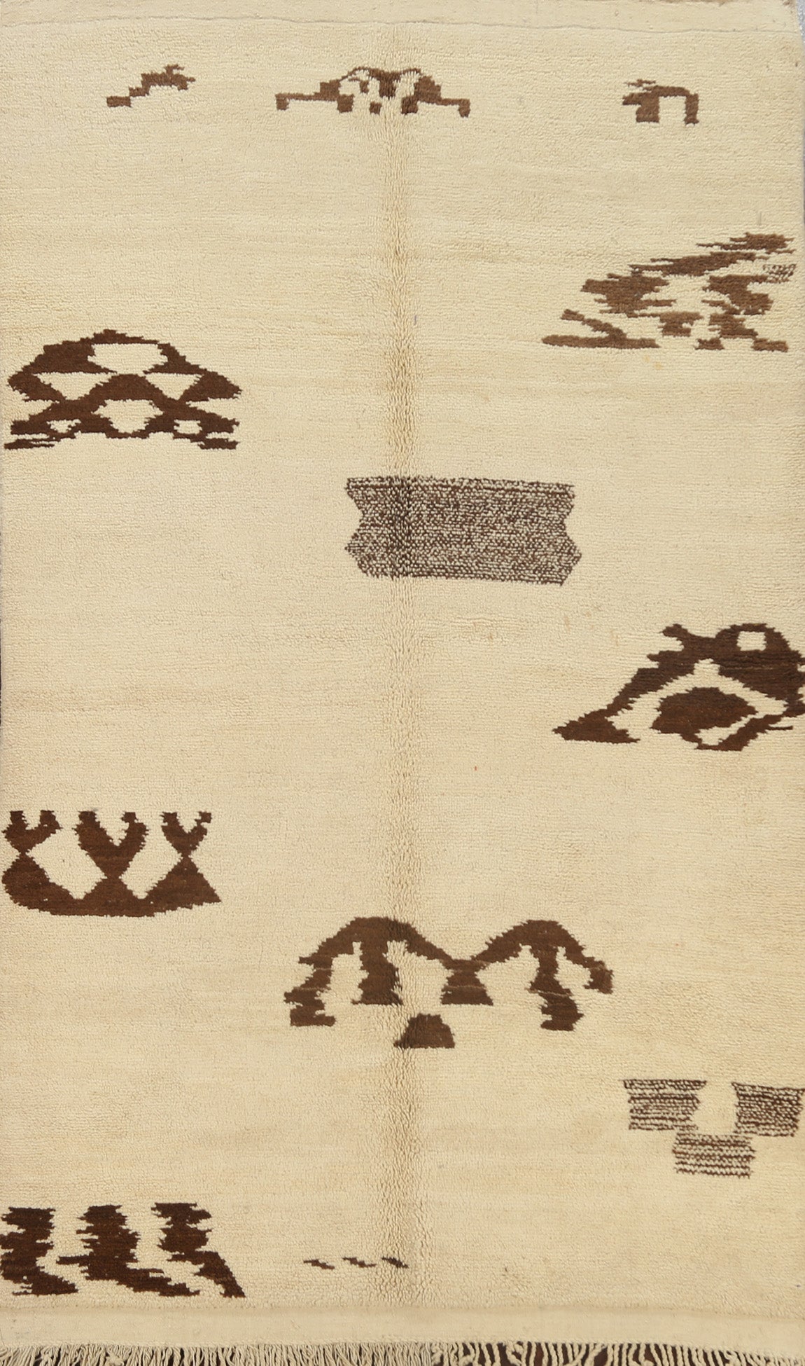 Tribal Moroccan Oriental Area Rug 5x8