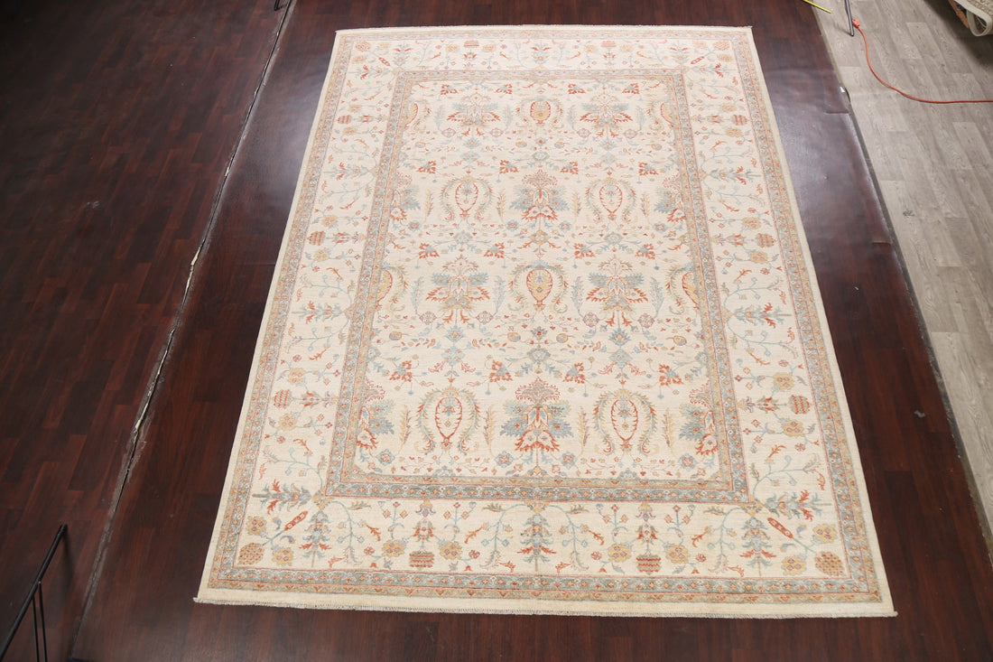 Vegetable Dye Sultanabad Ziegler Oriental Area Rug 9x12