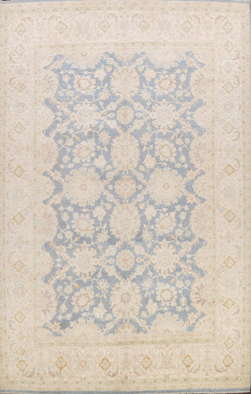 Vegetable Dye Floral Ziegler Oriental Area Rug 9x13