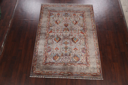 Floral Ziegler Oriental Area Rug 6x8