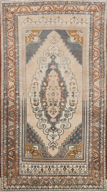Tribal Geometric Anatolian Oriental Area Rug 5x9