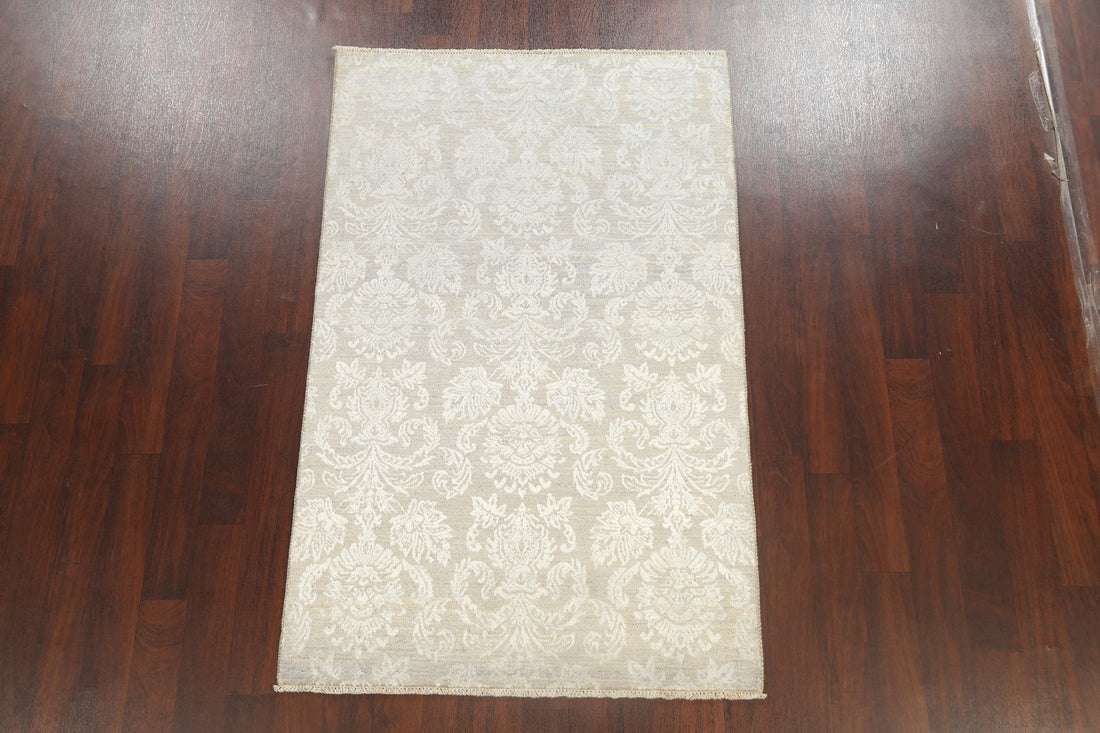 All-Over Abstract Oriental Area Rug 4x6