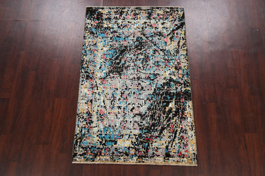 Artistic Modern Abstract Oriental Area Rug 4x6