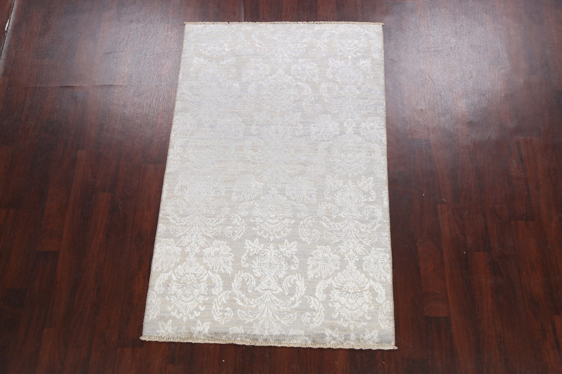 Vegetable Dye All-Over Abstract Oriental Area Rug 4x6