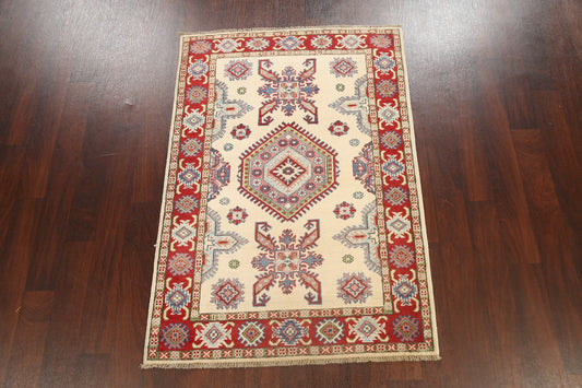 Geometric Kazak Oriental Area Rug 3x5