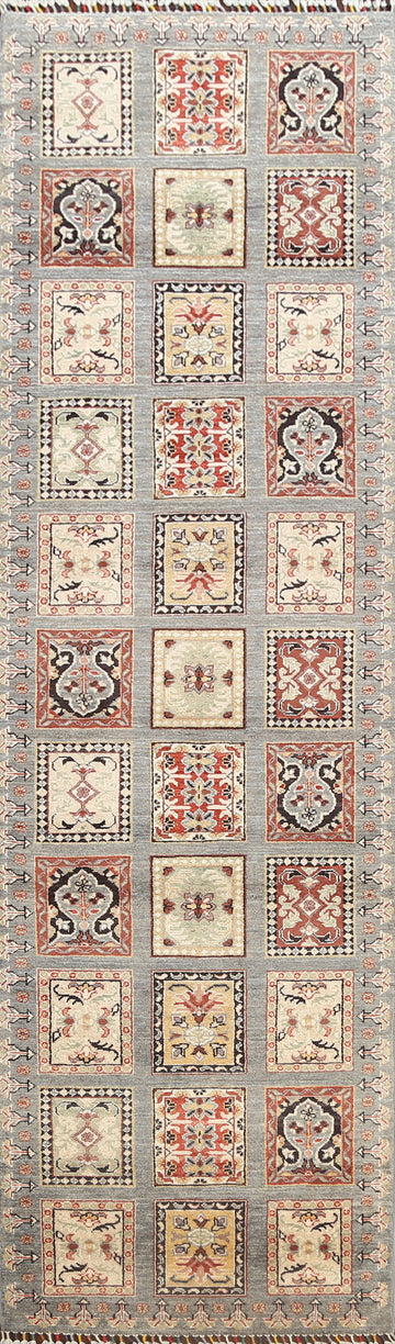 Garden Design Kazak Oriental Runner Rug 3x11