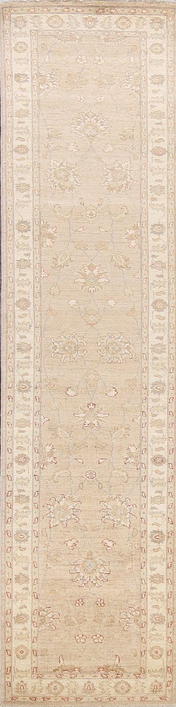 Vegetable Dye Peshawar Chobi Oriental Runner Rug 2x12