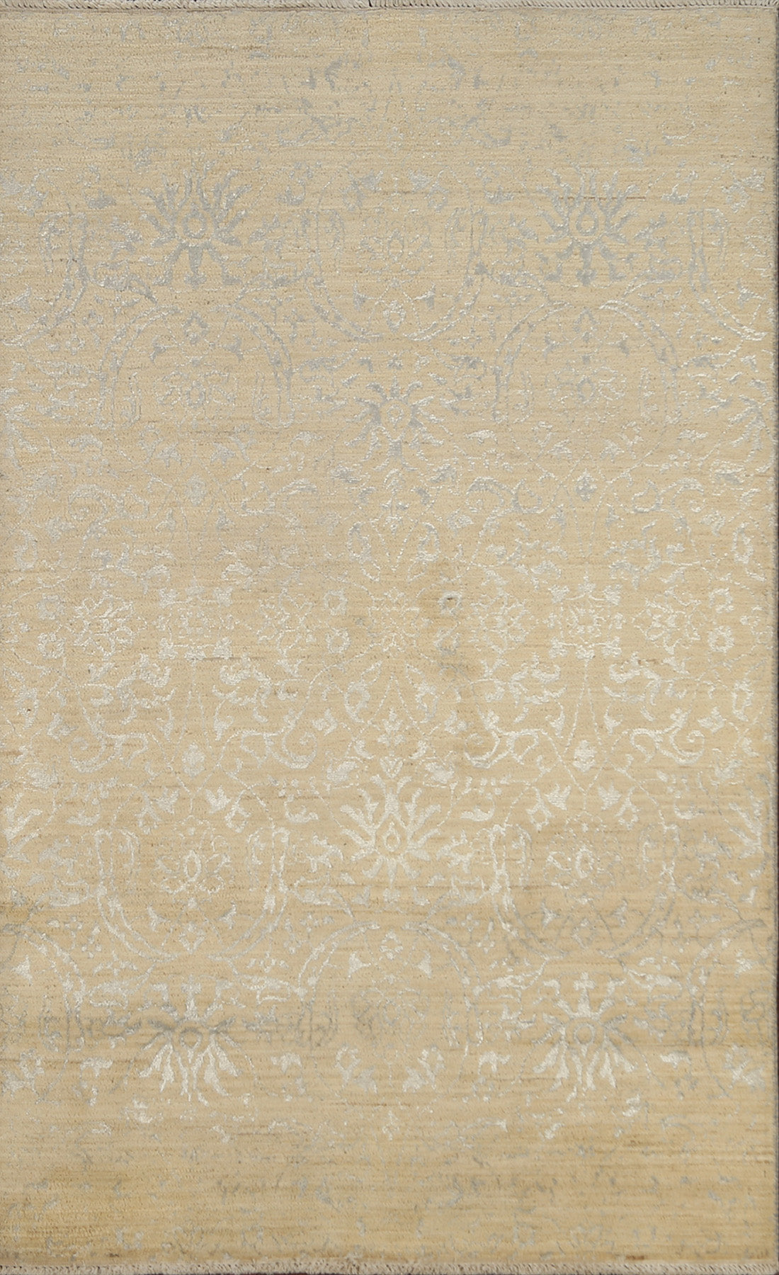 Vegetable Dye Art & Craft Oriental Area Rug 4x6
