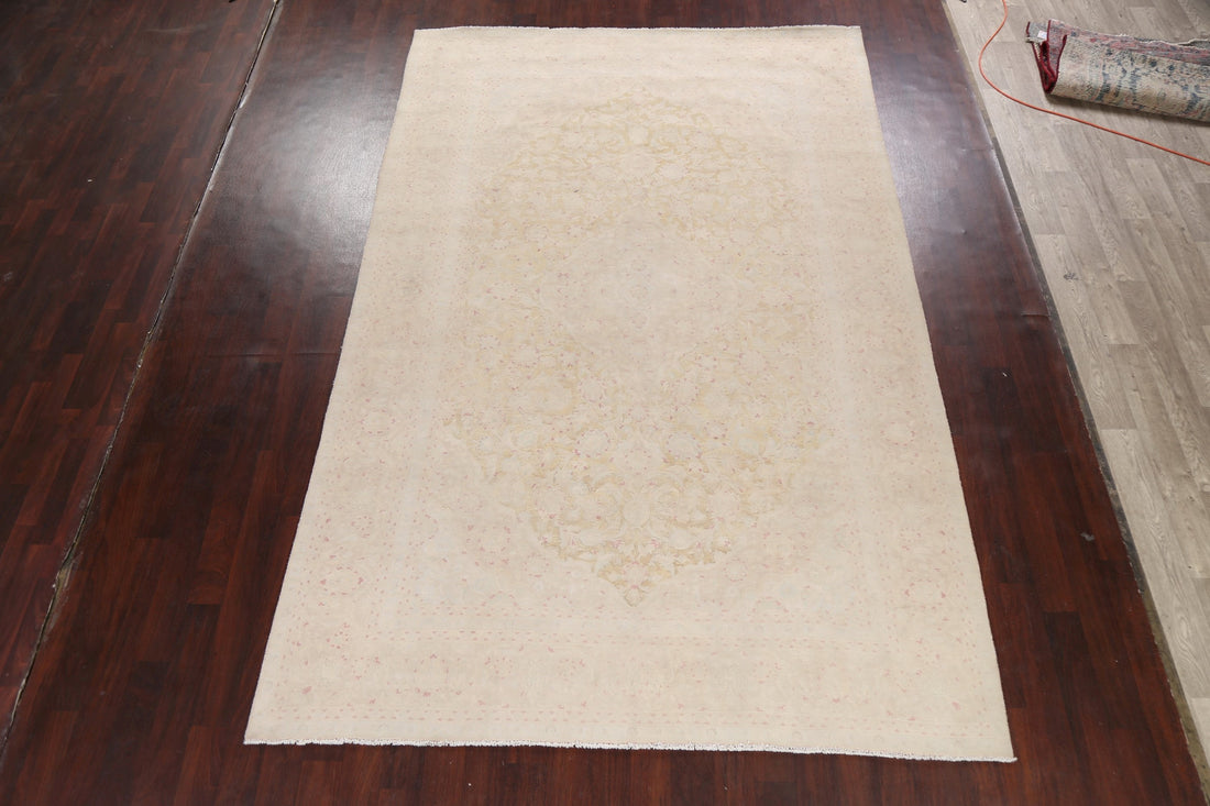 Floral Kashan Persian Area Rug 8x12