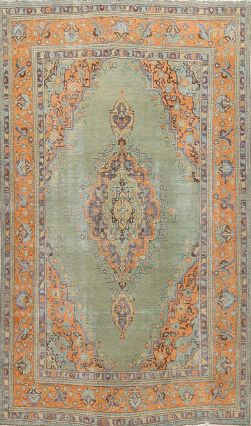 Floral Tabriz Persian Area Rug 6x10