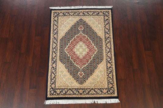 Geometric Tabriz Mahi Oriental Area Rug 4x6