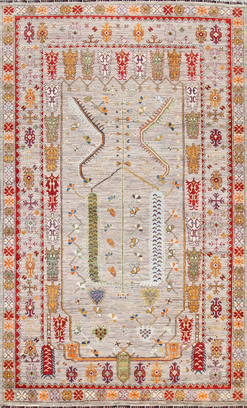 100% Vegetable Dye Ziegler Oriental Area Rug 7x10