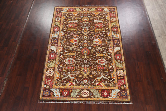 100% Vegetable Dye Ziegler Oriental Area Rug 6x10