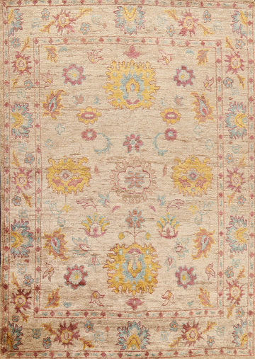 Floral Oushak Oriental Area Rug 9x11