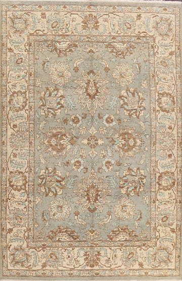 Vegetable Dye Floral Ziegler Oriental Area Rug 9x12
