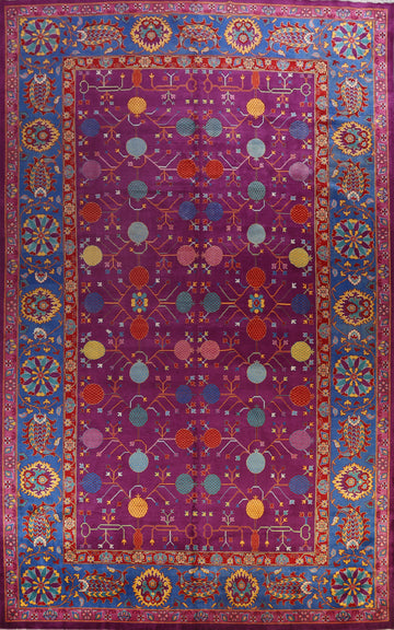 Large 100% Vegetable Dye Tabriz Persian Area Rug 11x18