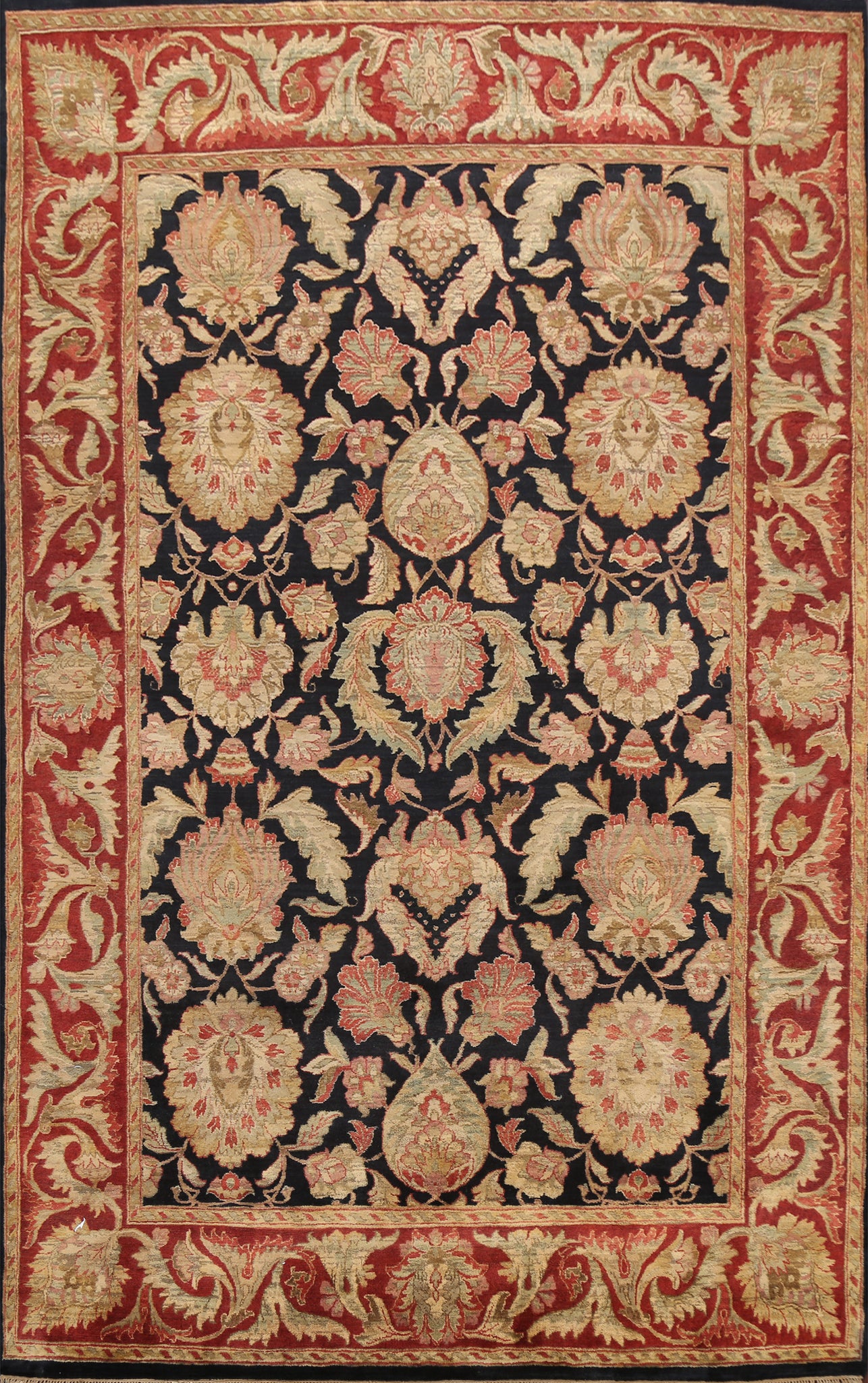 All-Over Floral Agra Oriental Area Rug 8x11