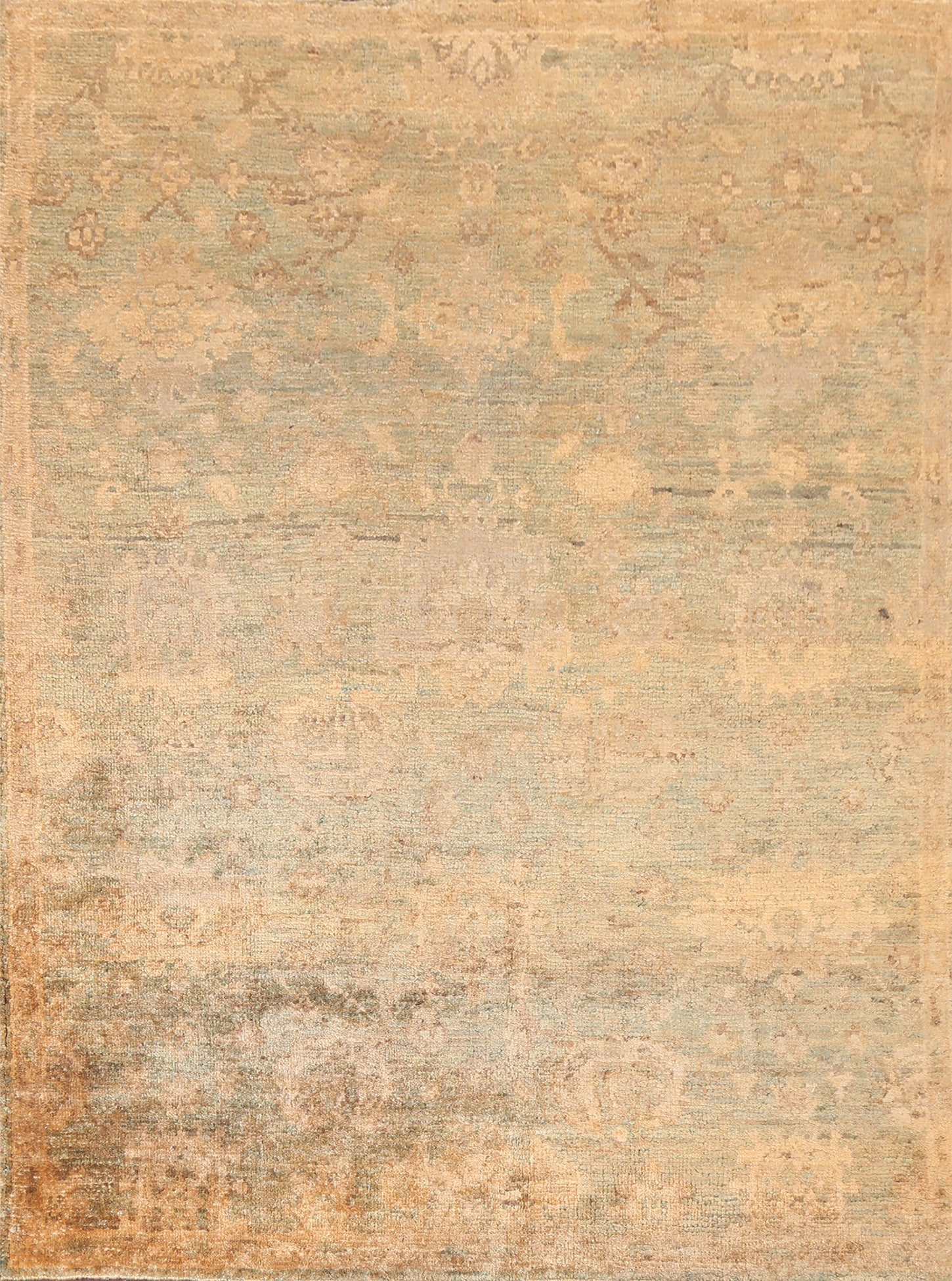 Floral Moroccan Oriental Area Rug 7x9