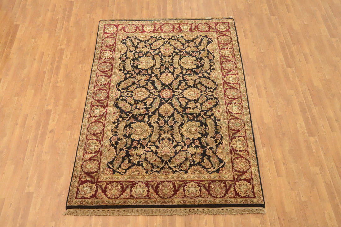 Floral Agra Oriental Area Rug 6x9