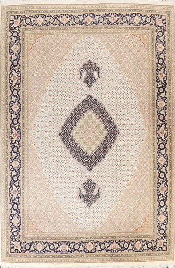 Vegetable Dye Tabriz Mahi Oriental Area Rug 9x12