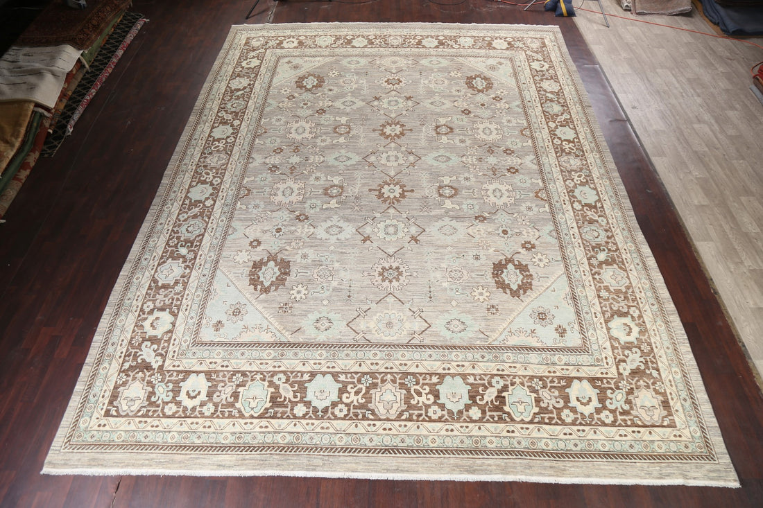 Vegetable Dye Khotan Oriental Area Rug 13x17