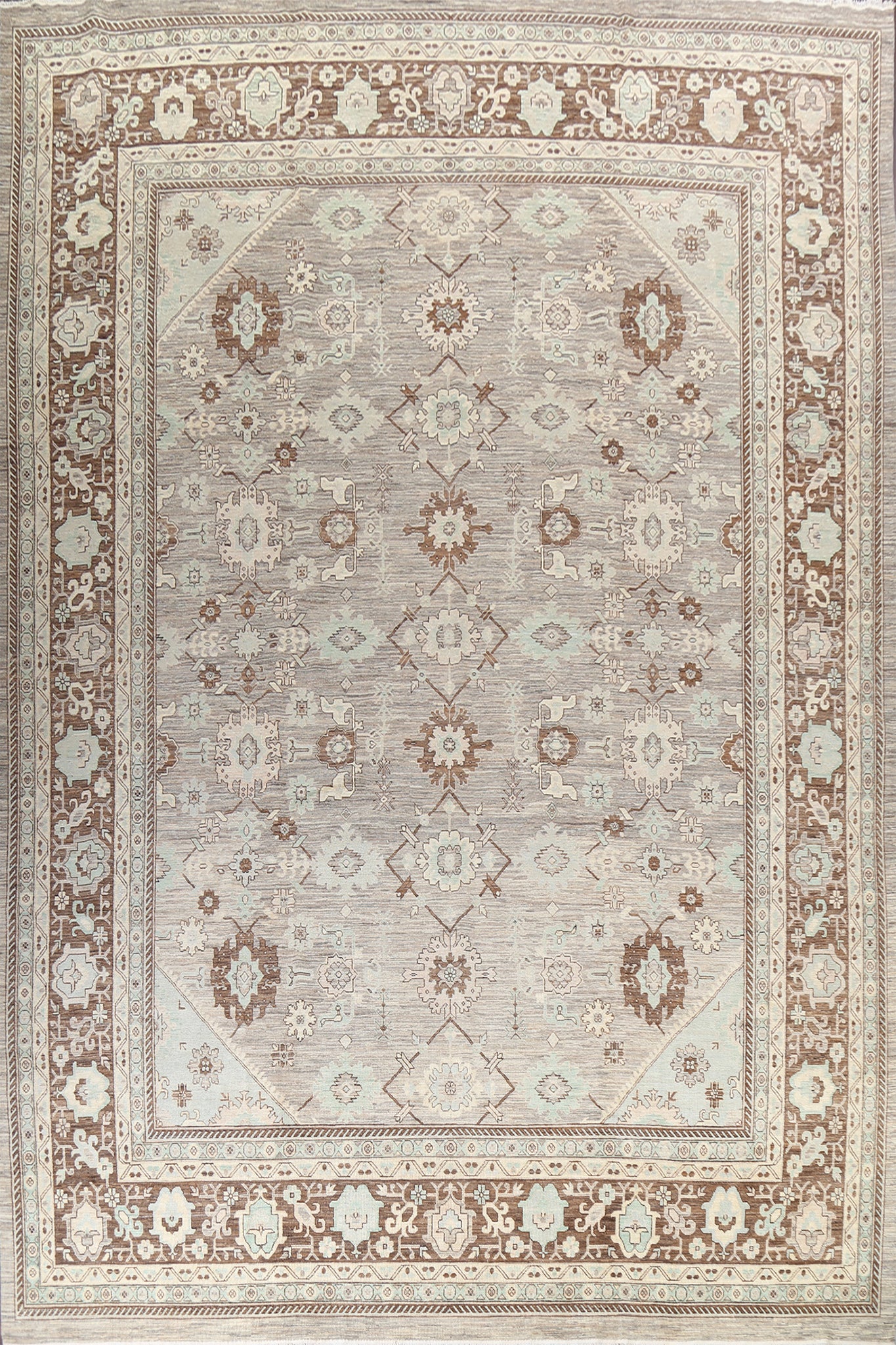 Vegetable Dye Khotan Oriental Area Rug 13x17