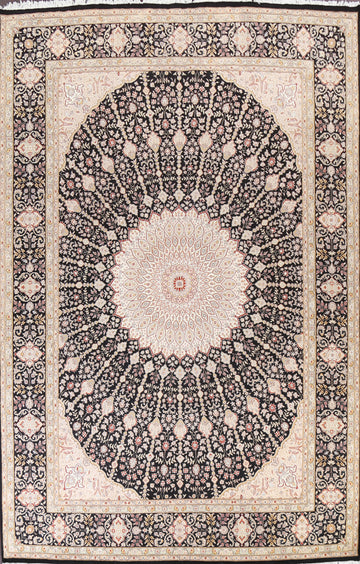 Vegetable Dye Tabriz Oriental Area Rug 9x13