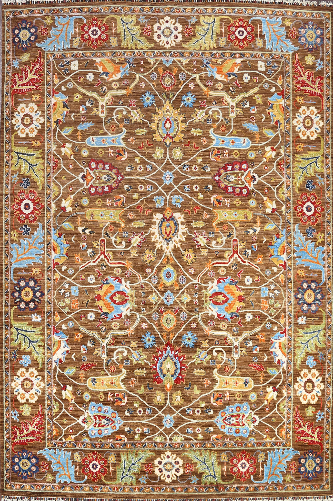 Vegetable Dye Ziegler Oriental Area Rug 9x12