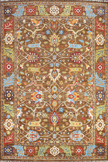 Vegetable Dye Ziegler Oriental Area Rug 9x12