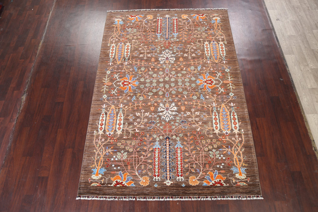 Vegetable Dye Ziegler Oriental Area Rug 7x10