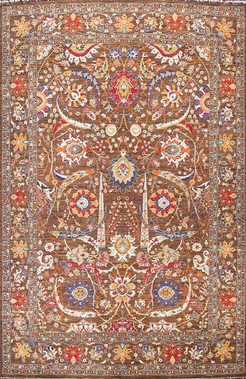 Vegetable Dye Ziegler Oriental Area Rug 9x12