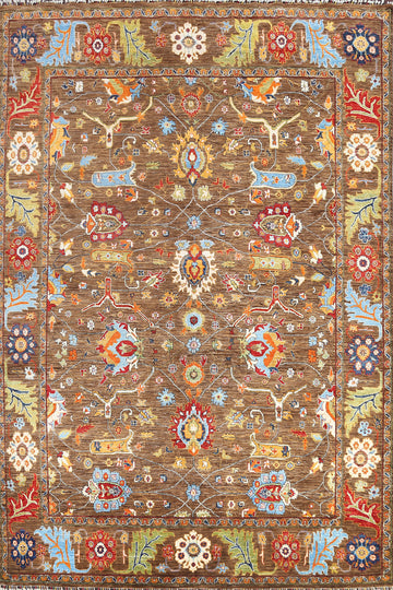 Vegetable Dye Ziegler Oriental Area Rug 9x12