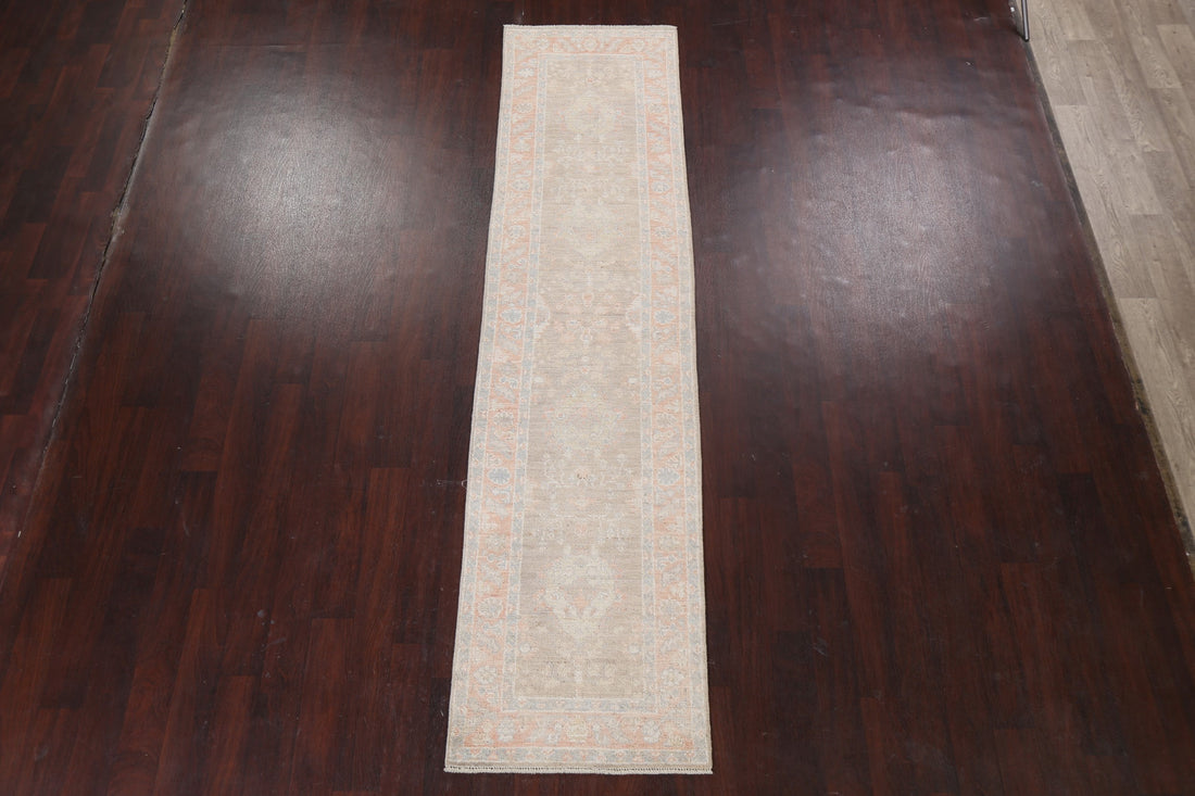 Oushak Wool Oriental Handmade Rug 2x10