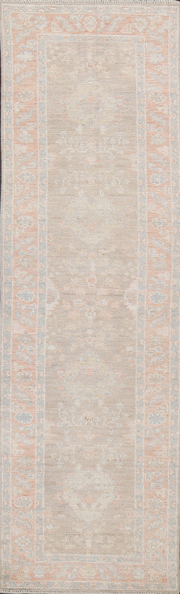 Oushak Wool Oriental Handmade Rug 2x10