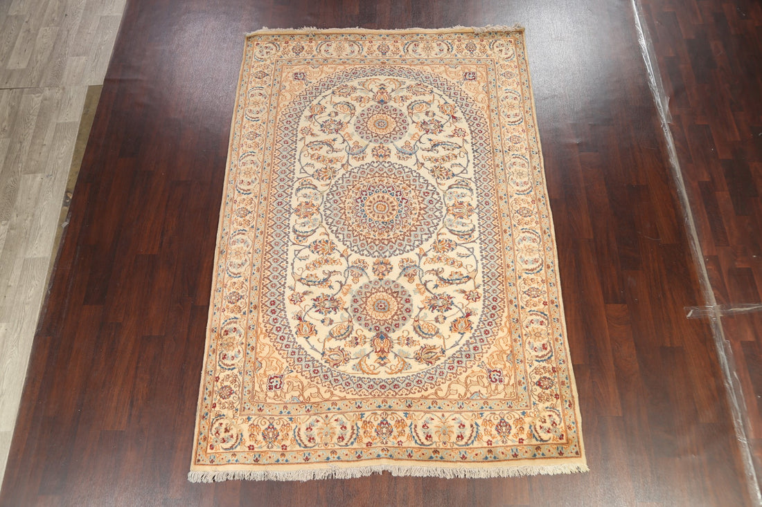 Vegetable Dye Kashmar Persian Area Rug 6x10