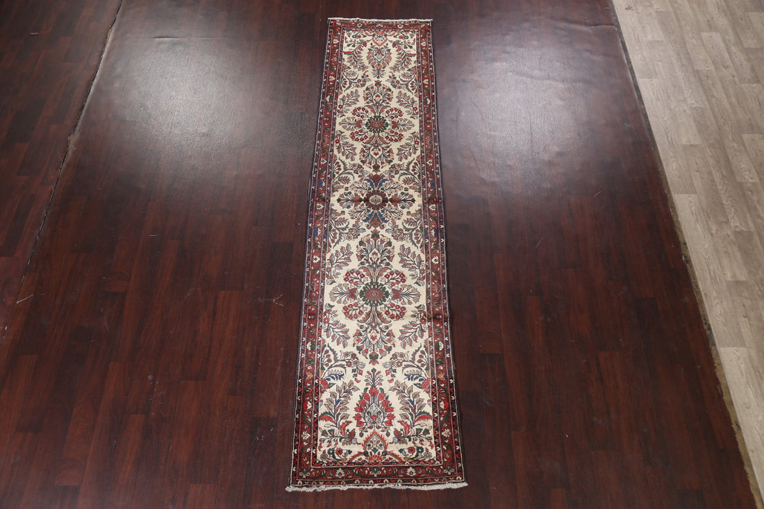 Wool Lilian Persian Runner Rug 3x11