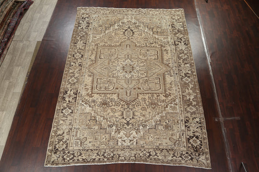 Wool Heriz Persian Handmade Rug 9x12