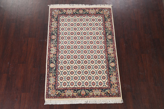 Vegetable Dye Aubusson Wool Area Rug 4x6