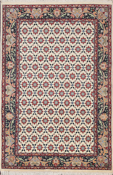 Vegetable Dye Aubusson Wool Area Rug 4x6