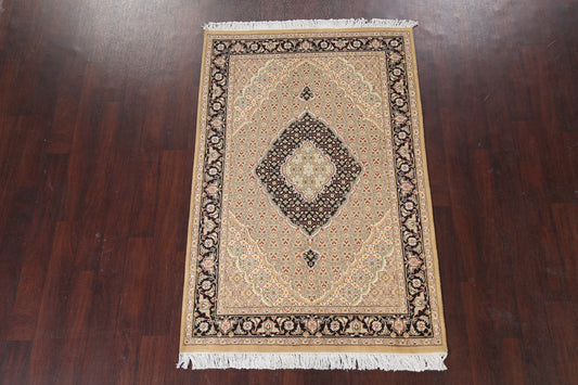 Vegetable Dye Tabriz Mahi Area Rug 4x6